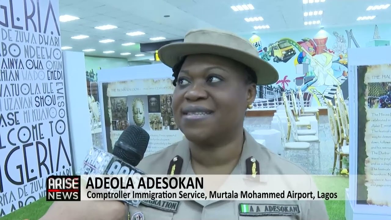 INSIDE THE REMODELLED LAGOS AIRPORT TERMINAL