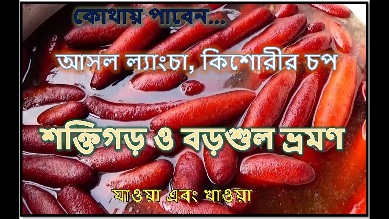 আসল ল্যাংচার ঠিকানা। শক্তিগড় এবং বড়শুল ভ্রমণ।। যাওয়া এবং খাওয়া।।Jaoa Ebong Khaoa Shaktigarh