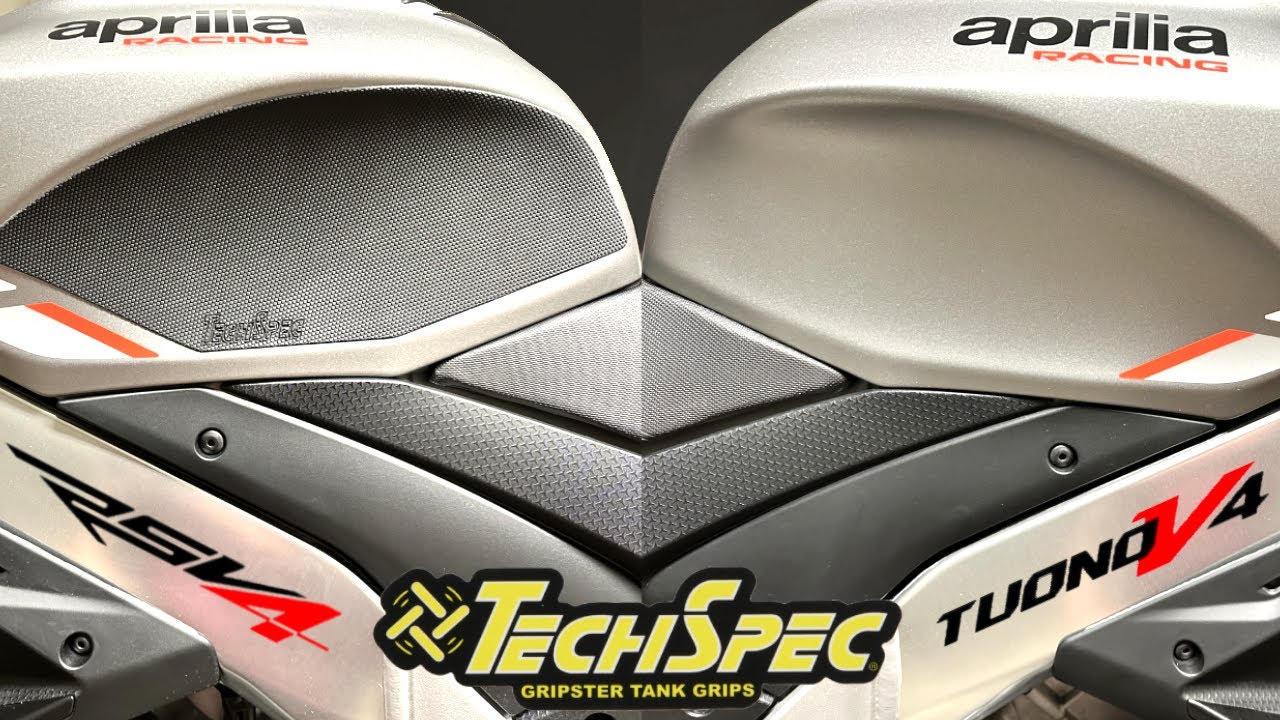 RSV4 | TechSpec Tank Grips | Install