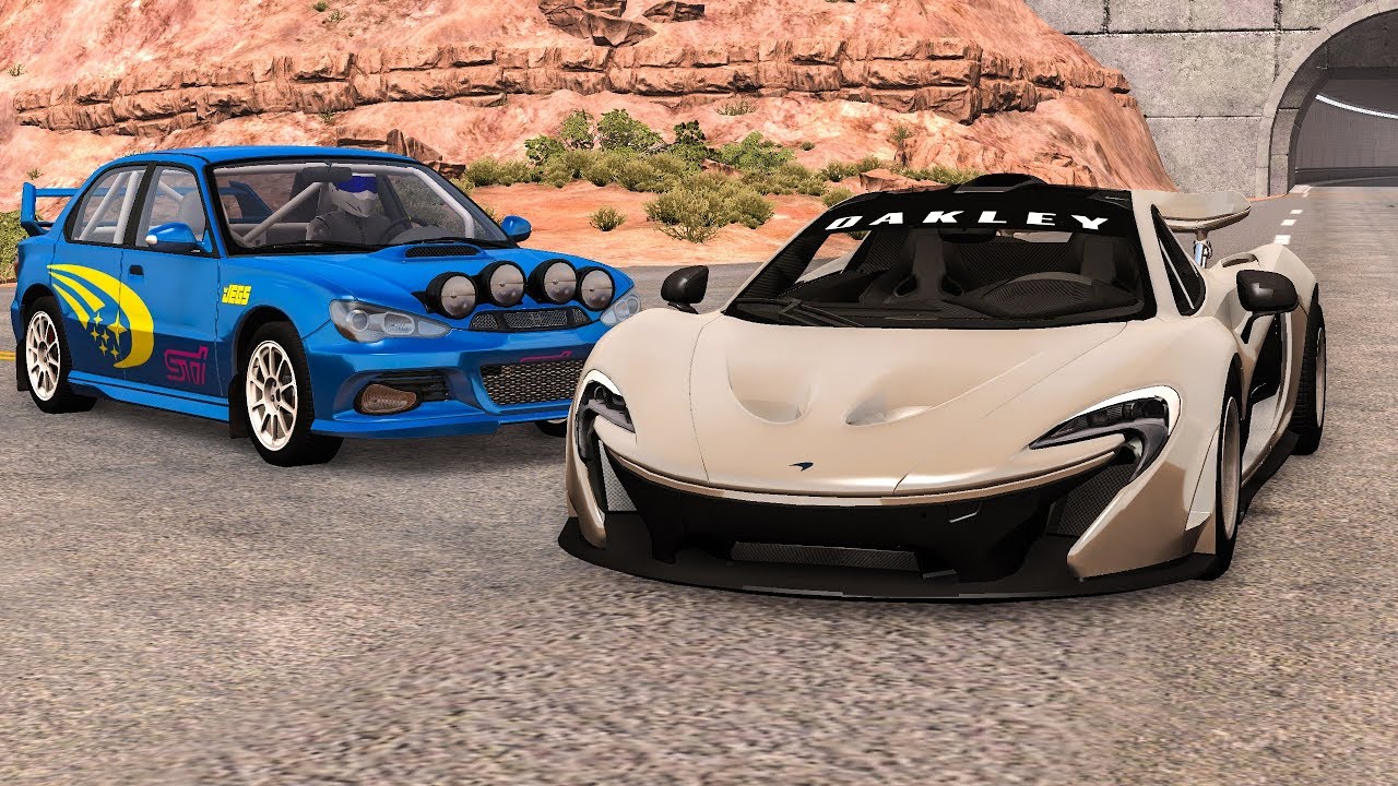EXTREME Intersection Crashes & Near Misses #1 - BeamNG DRIVE