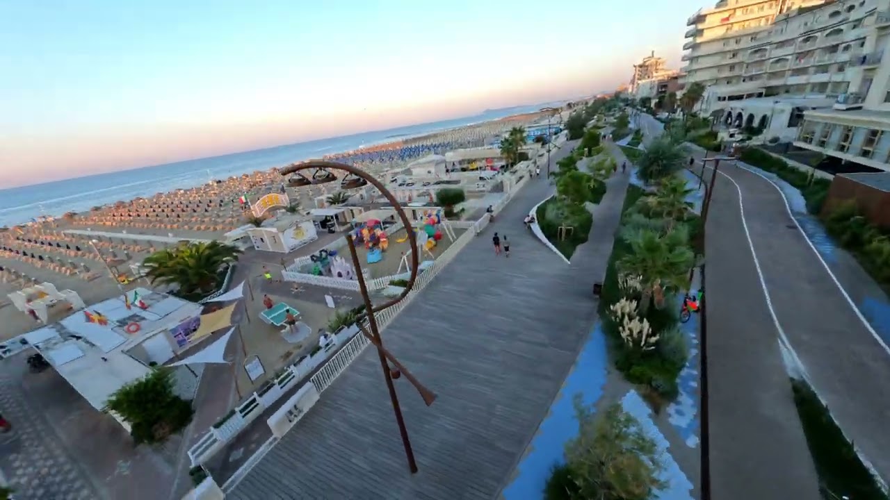 Lungomare Spadazzi Rimini cinelog25 gopro10 #fpv #cinelog25 #rimini