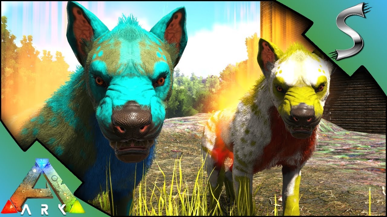 FULLY MUTATED HYAENODONS! HYAENODON ARMY VS ALPHA TREX! - Ark: Survival Evolved [S3E123]