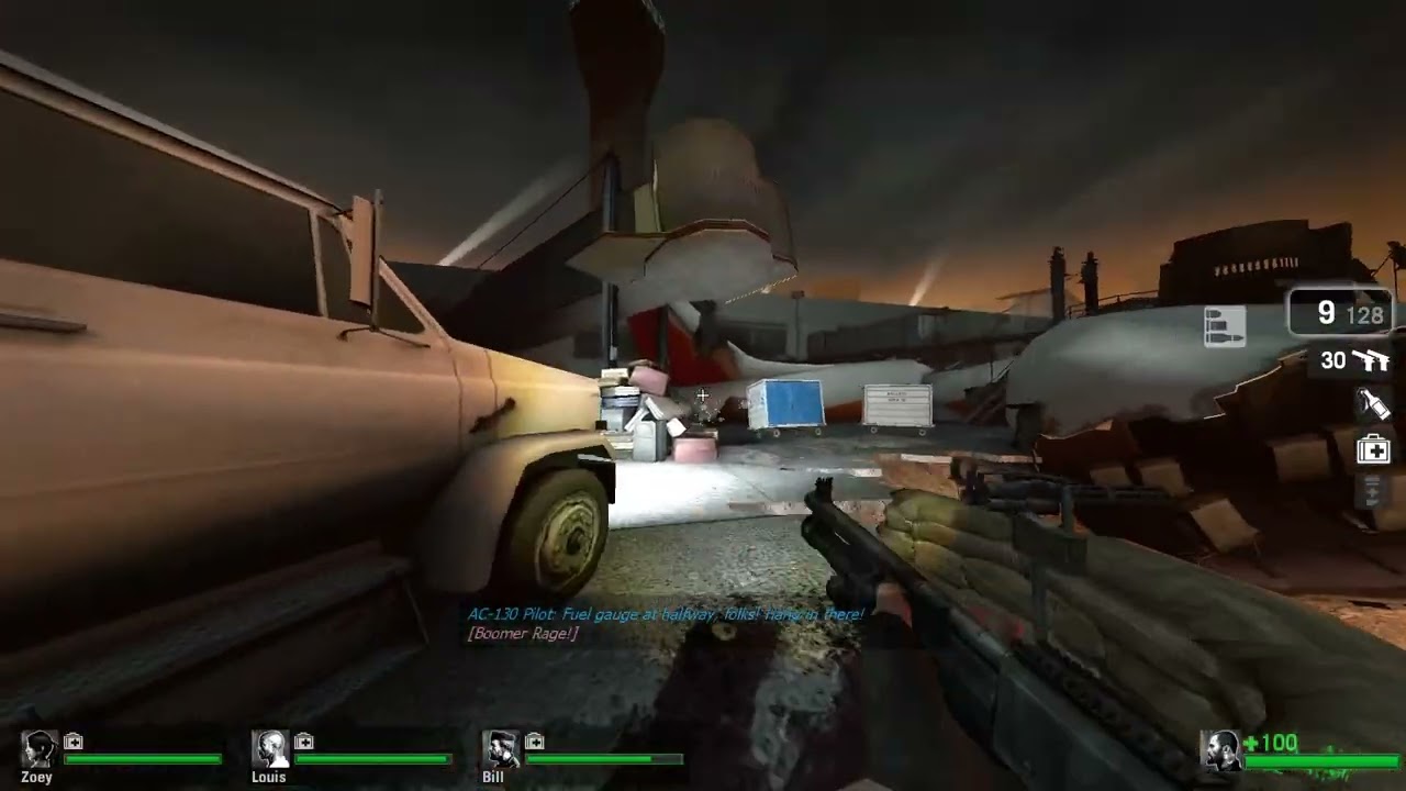 L4D1 - &Uacute;ltimo Vuelo | Cl&iacute;max en la Pista [Test]