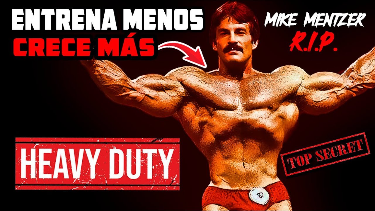 💪ENTRENA MENOS, CRECE MÁS: El Secreto del Heavy Duty de 💀Mike Mentzer Explicado