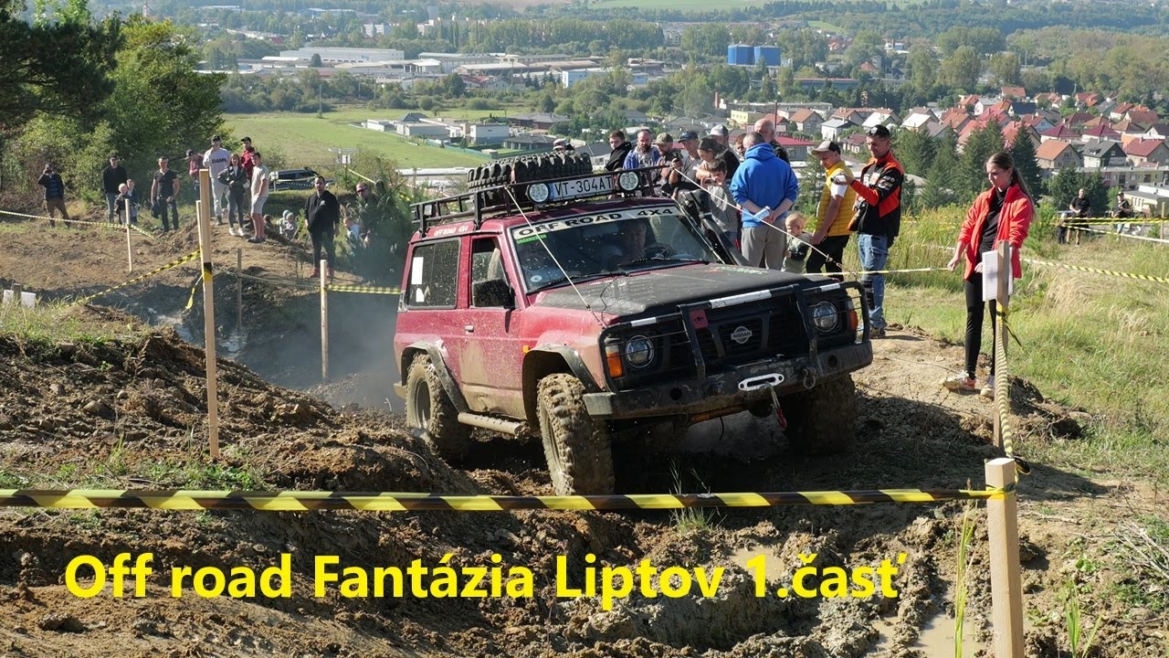 4x4 Off Road Fantázia Liptov 1.ročník - Nissan Patrol Suzuki Samurai Jeep Cherokee Wrangler 4K.