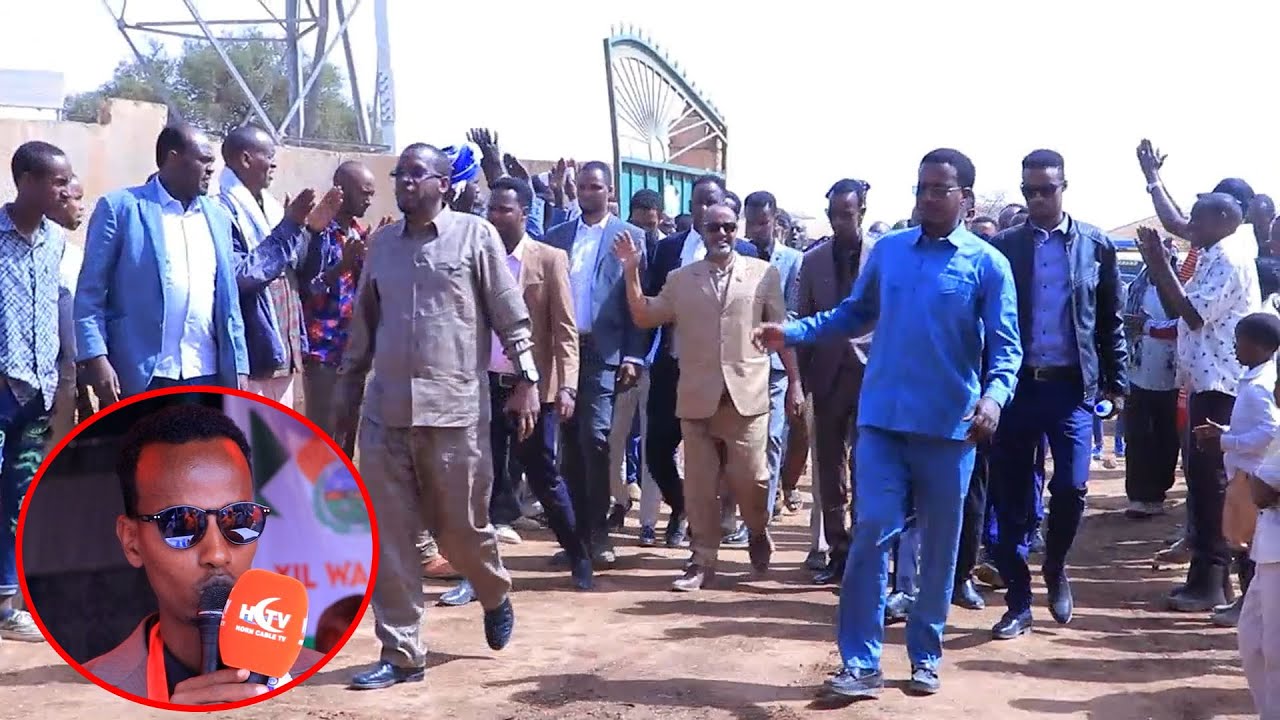 Degmada Allaybaday oo soo dhawayn loogu sameeyay Gudoomiye dhawaan loo soo magacaabay.