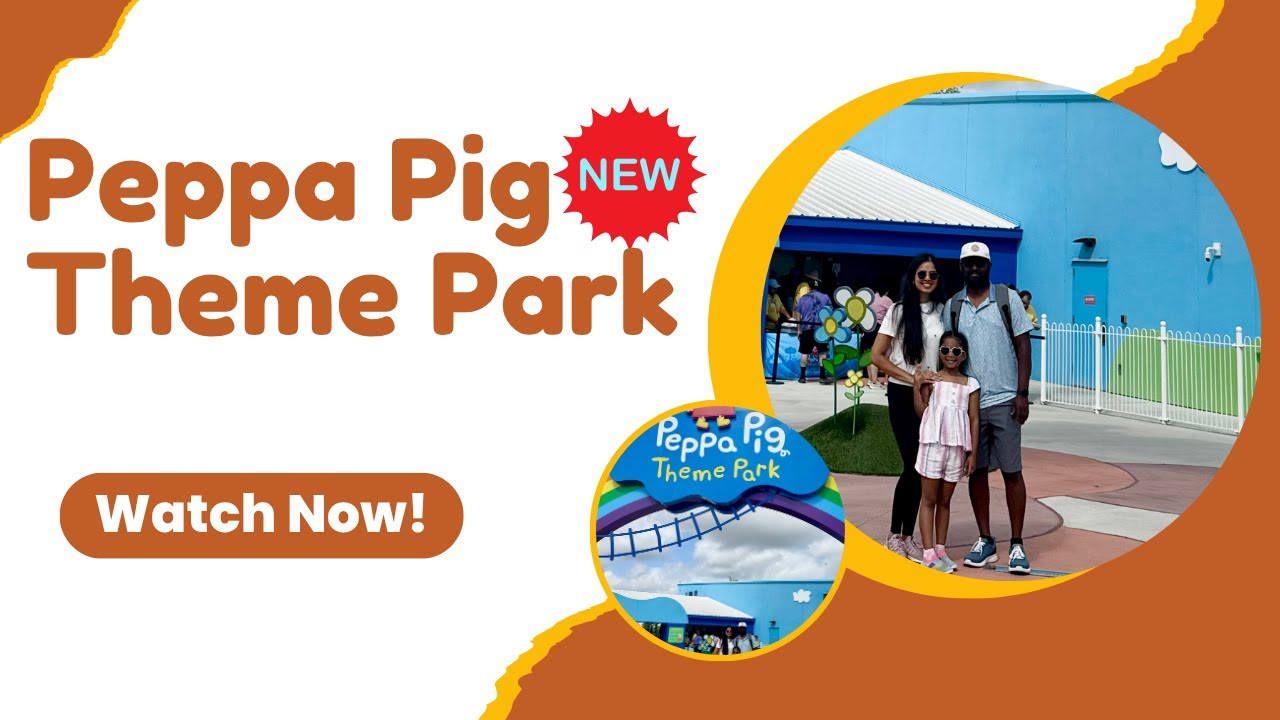 Peppa Pig Theme Park | Dallas Fortworth | Outdoor | Ady Vlogs