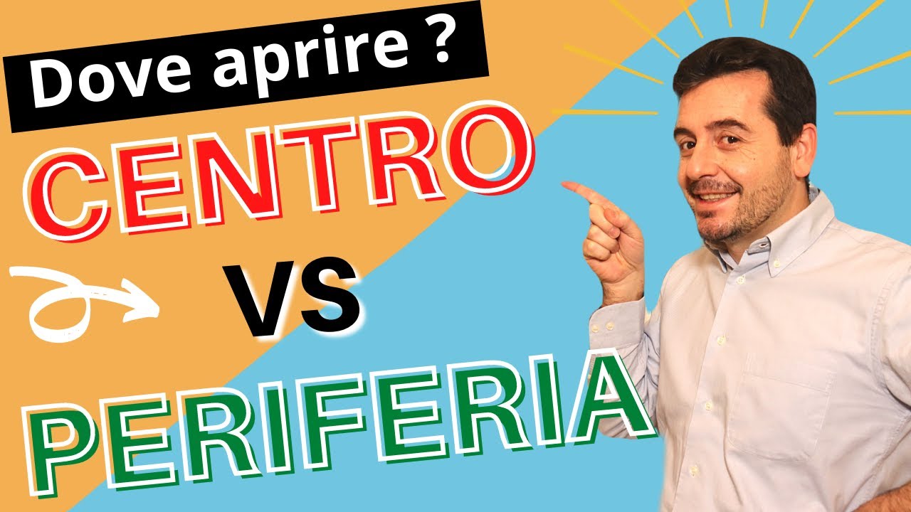 APRIRE una GELATERIA - CENTRO vs PERIFERIA