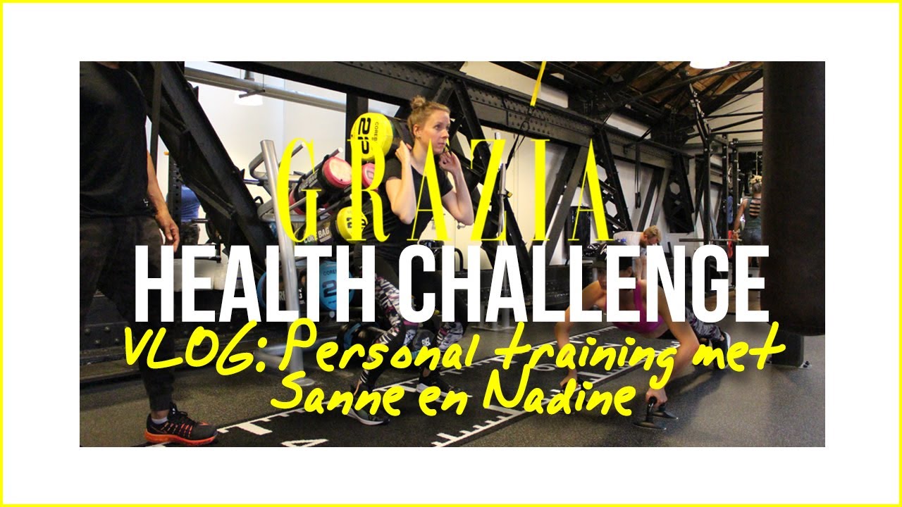 VLOG: Personal Training met Nadine & Sanne - Grazia Health Challenge