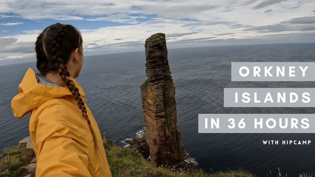 ORKNEY in 36hrs - inc. Old Man of Hoy & an Oyster Catcher | HIPCAMP