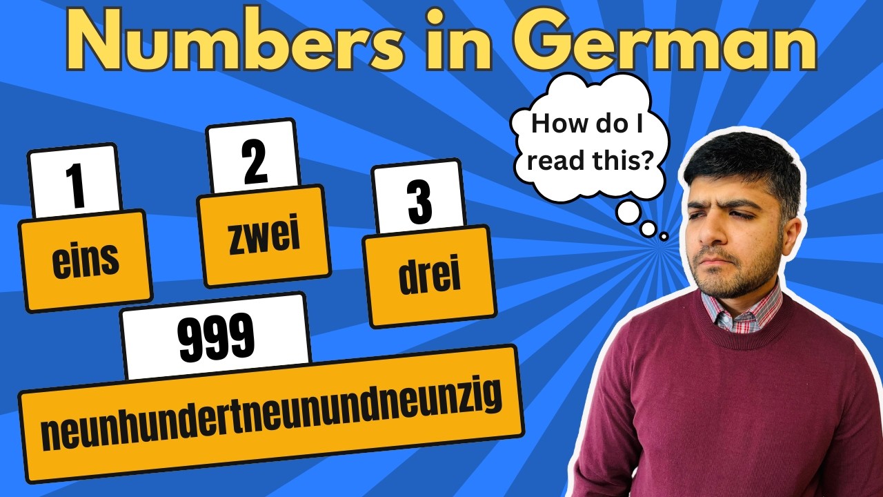 Numbers in German | Die Zahlen | German A1