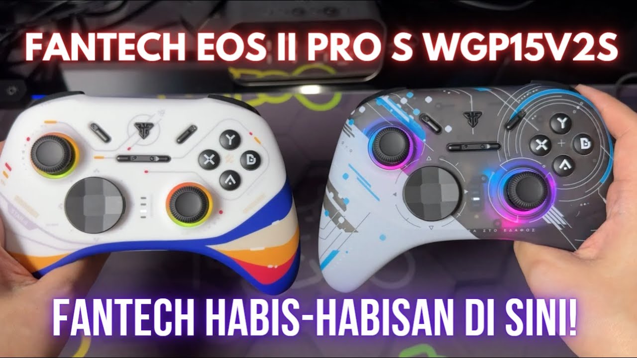 Gamepad Terbaiknya Fantech! EOS PRO II S WGP15V2 S Wireless Multiplatform Controller