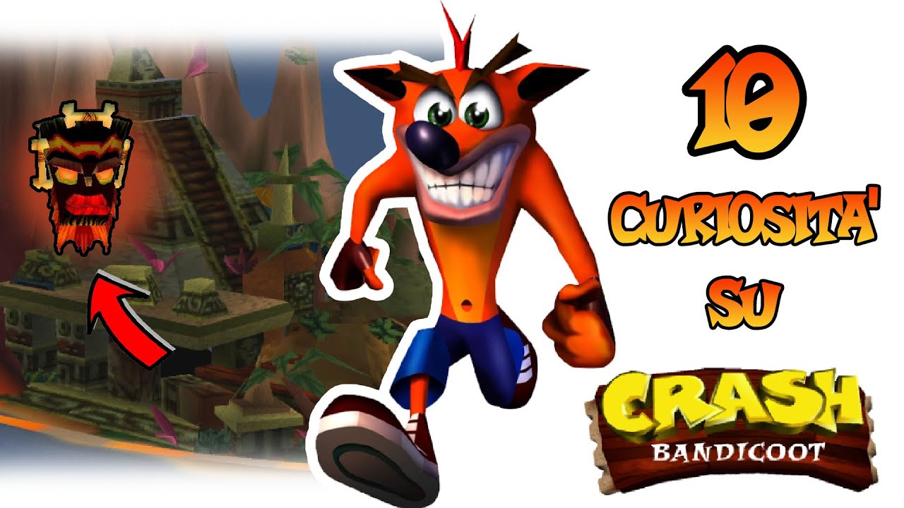 10 CURIOSITÀ DI CRASH BANDICOOT CHE FORSE NON SAPEVI