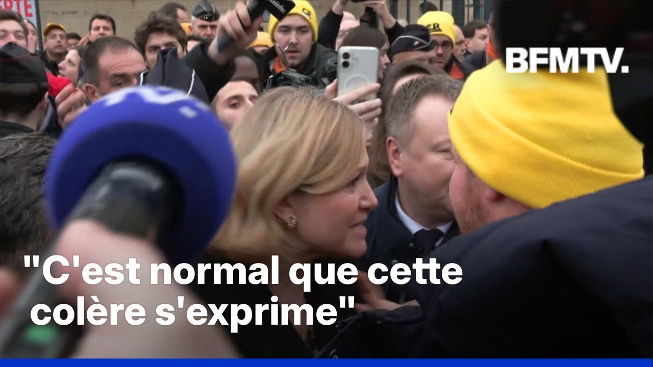 Col&egrave;re agricole: l'accueil hostile re&ccedil;u par Ya&euml;l Braun-Pivet devant l'Assembl&eacute;e nationale