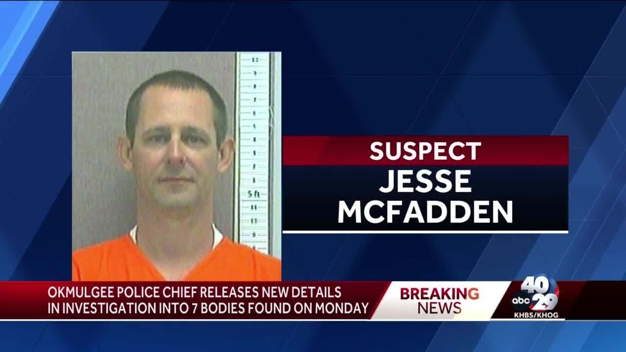 Okmulgee Police Chief releases new details in investigation into 7 bodies found on Monday