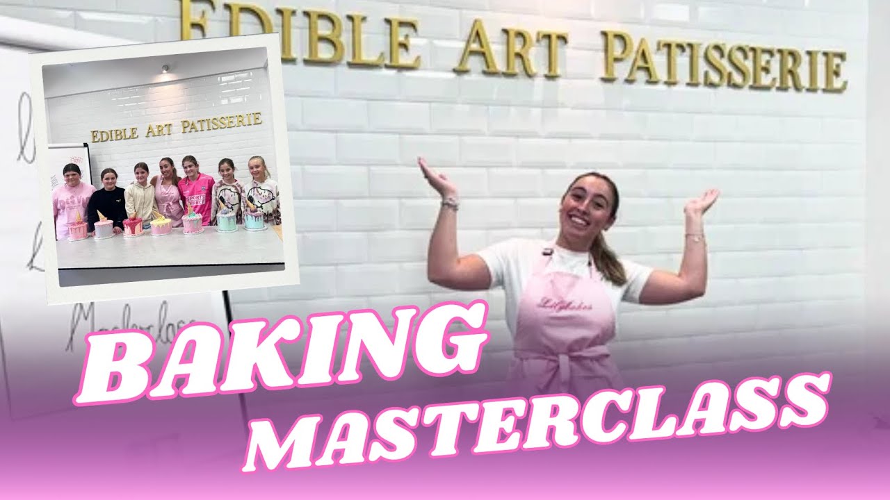 TEEN Baker | 17 year old hosts First FUN MASTERCLASS | cake baking | best brownies  | buttercream