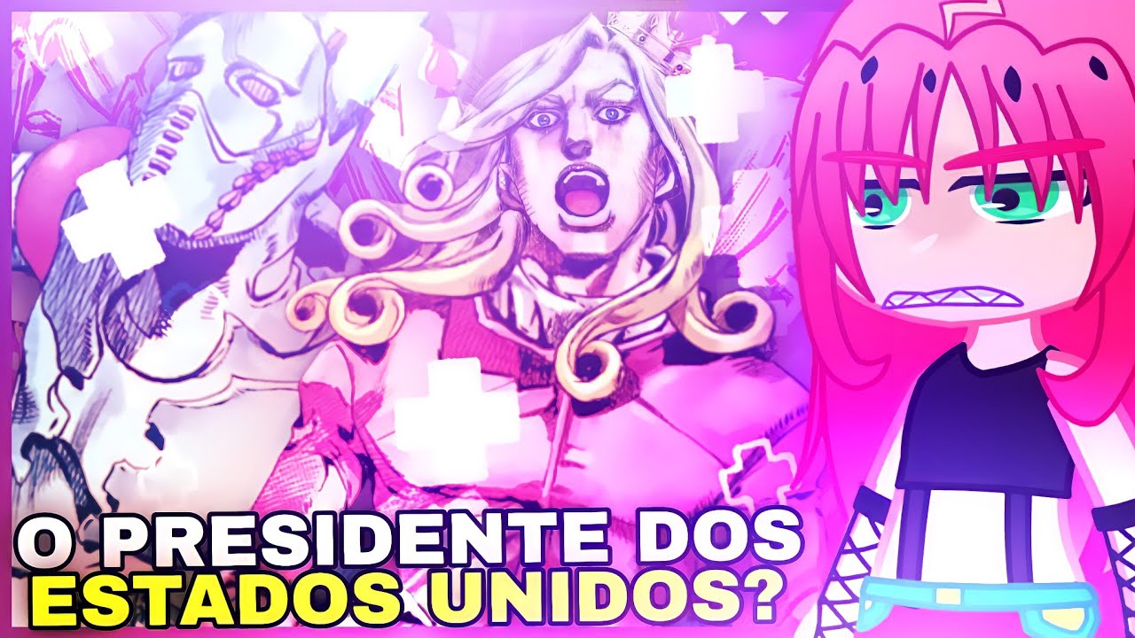 PERSONAGENS DE JOJO REAGINDO AO RAP DO FUNNY VALENTINE (D4C) - M4RKIM | GACHA CLUB