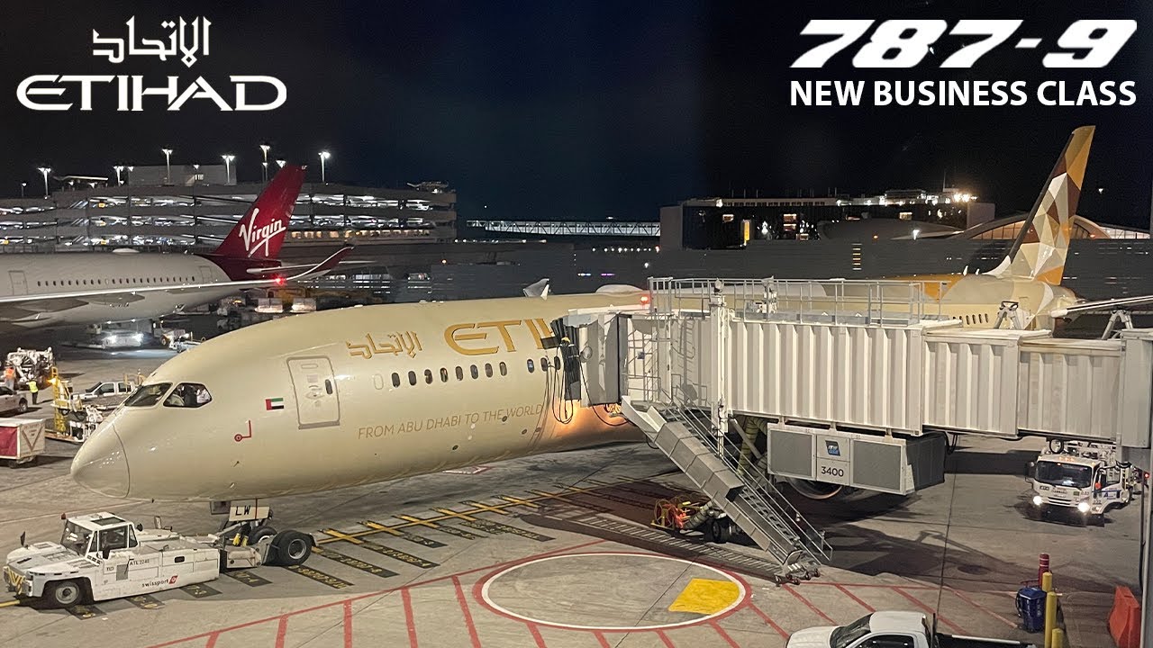 BUSINESS CLASS 🇨🇭(ZRH) Zurich - Abu Dhabi (AUH)🇦🇪 Etihad BRAND NEW Boeing 787-9 [FULL FLIGHT REPORT]