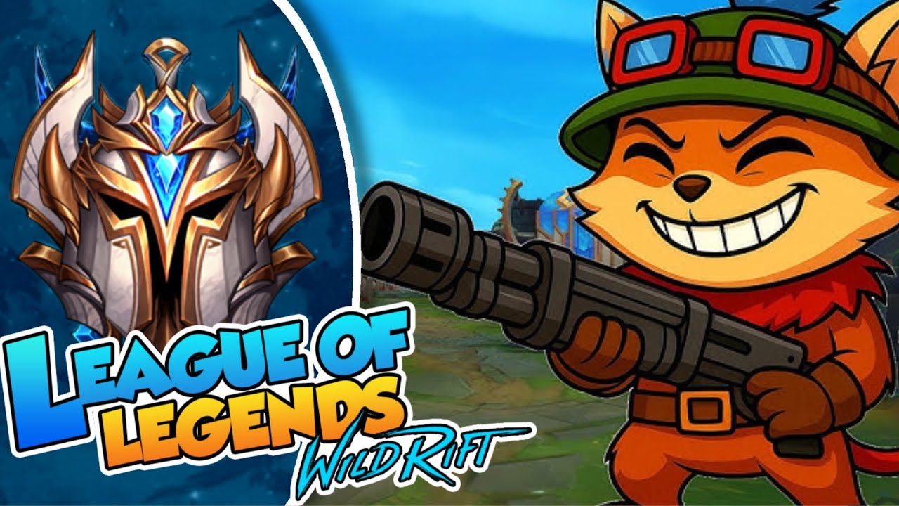 BUILD METRALLETA CON LA SKIN DE TEMPORADA - TEEMO JUNGLA - WILD RIFT