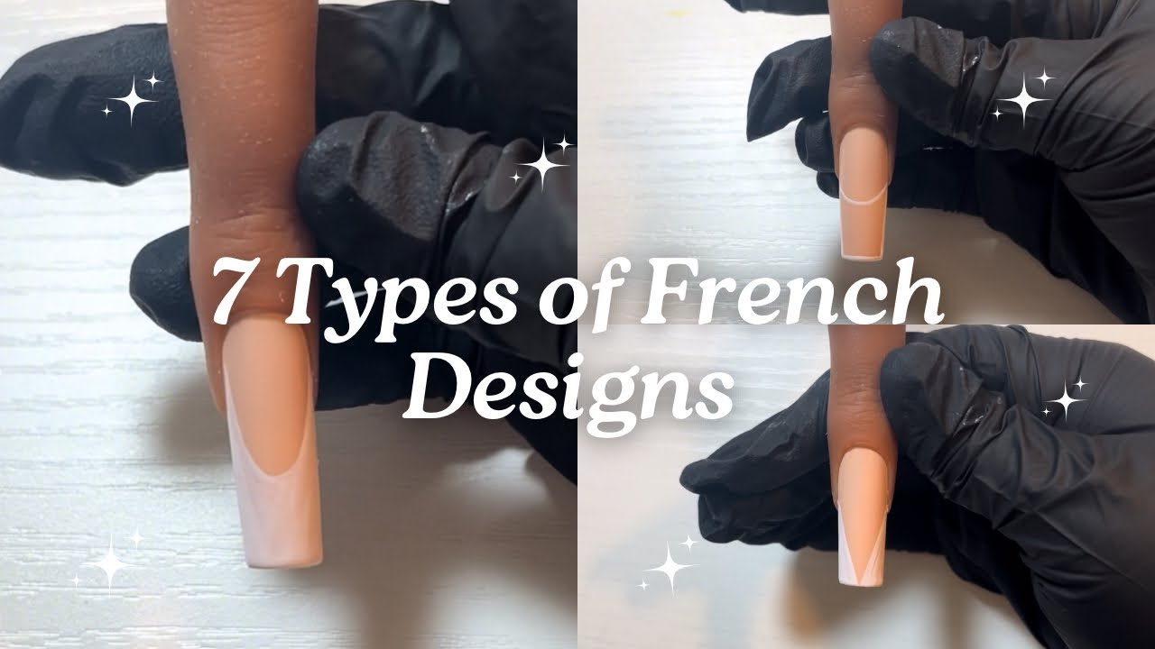 7 Types Of French Tip Nail Designs | French Tip Nails With Gel Polish