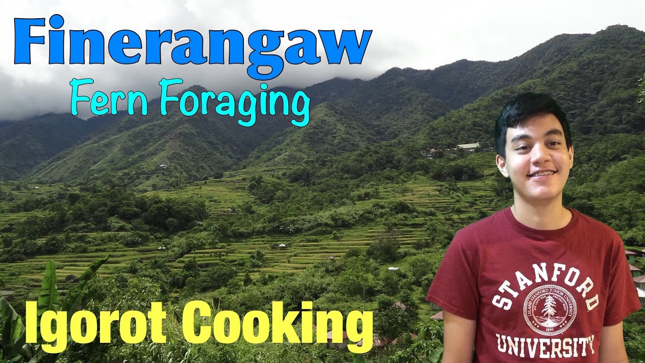 Making Fiddlehead Fern Salad in the Philippine Mountains (In Finerangao Balangao and English)