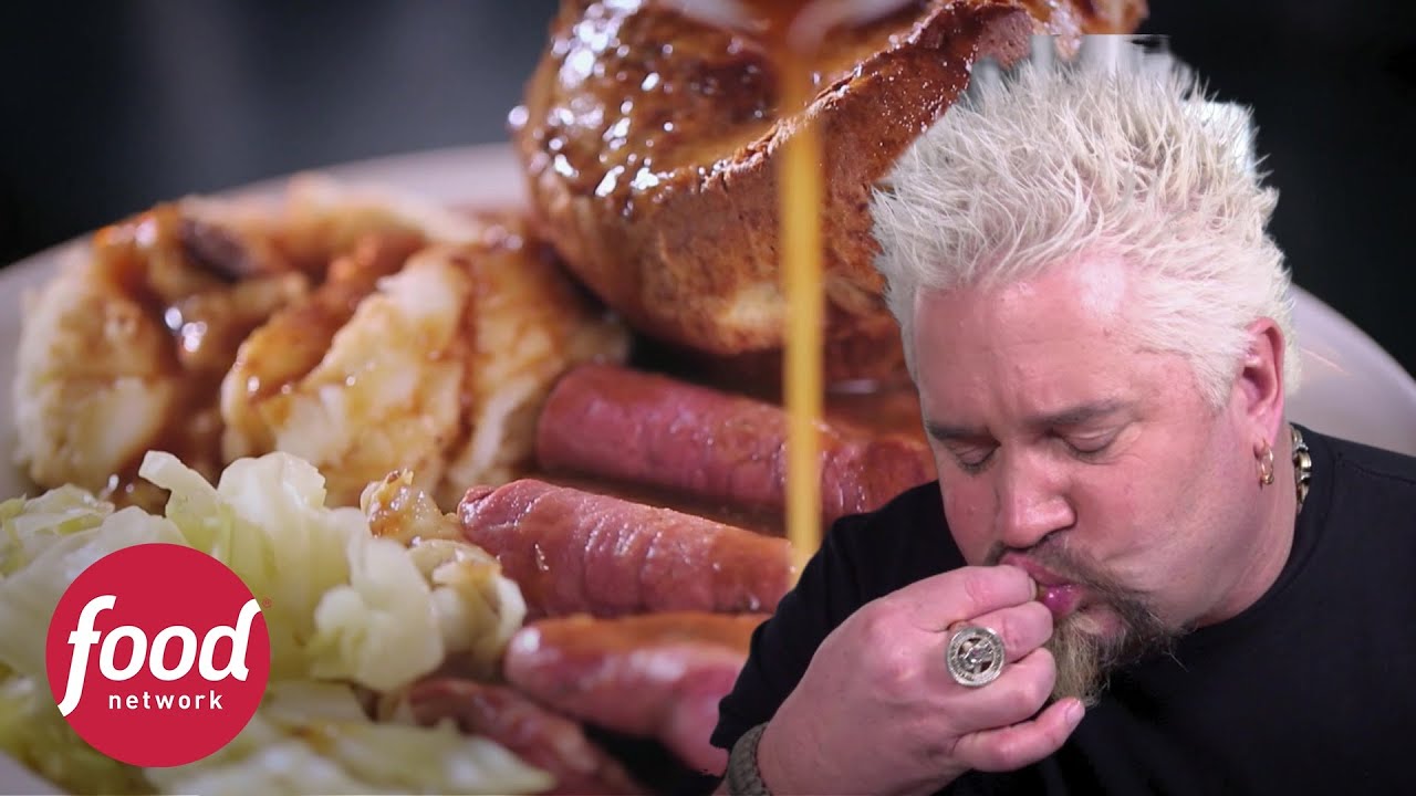 Boa música e boa comida no Stoney's Pub | Lanchonetes Clássicas com Guy Fieri |  Food Network Brasil
