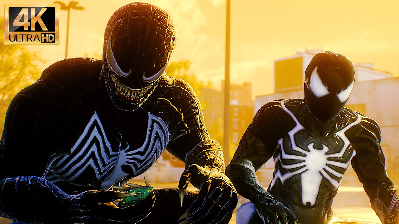 Raimi Venom & Symbiote Suits Chasing The Lizard | Marvel's Spider-Man 2 PC (4K60FPS) Gameplay