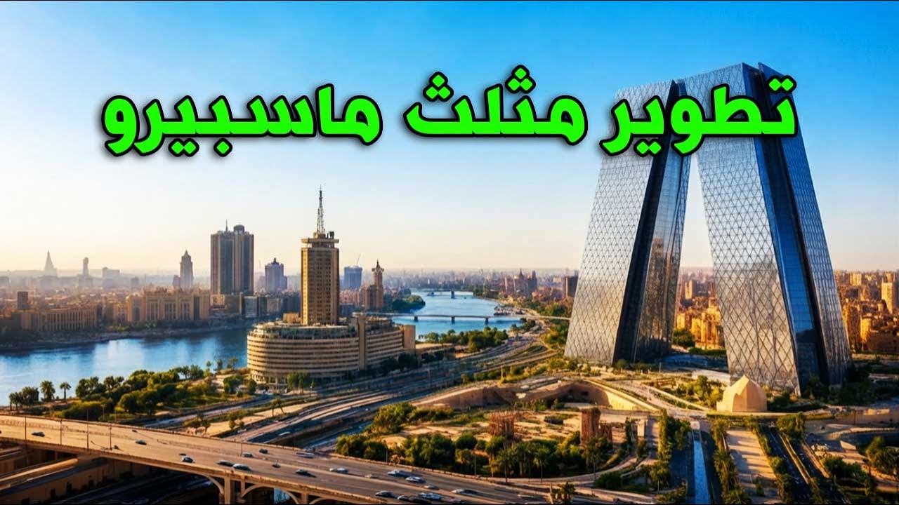 مثلث ماسبيرو بعد التطوير - ابراج النيل والوجه الجديد لقلب العاصمة