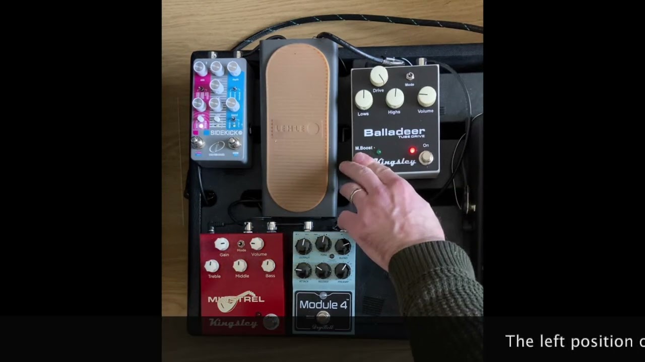 Kingsley Pedals Balladeer vs Minstrel V2