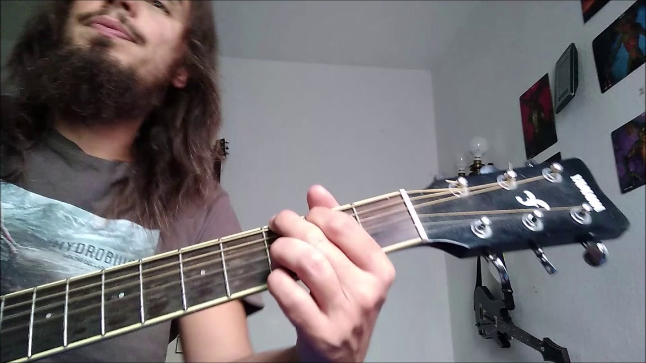 Bunbury - Doscientos huesos y un collar de calaveras cover acústico con acordes para guitarra