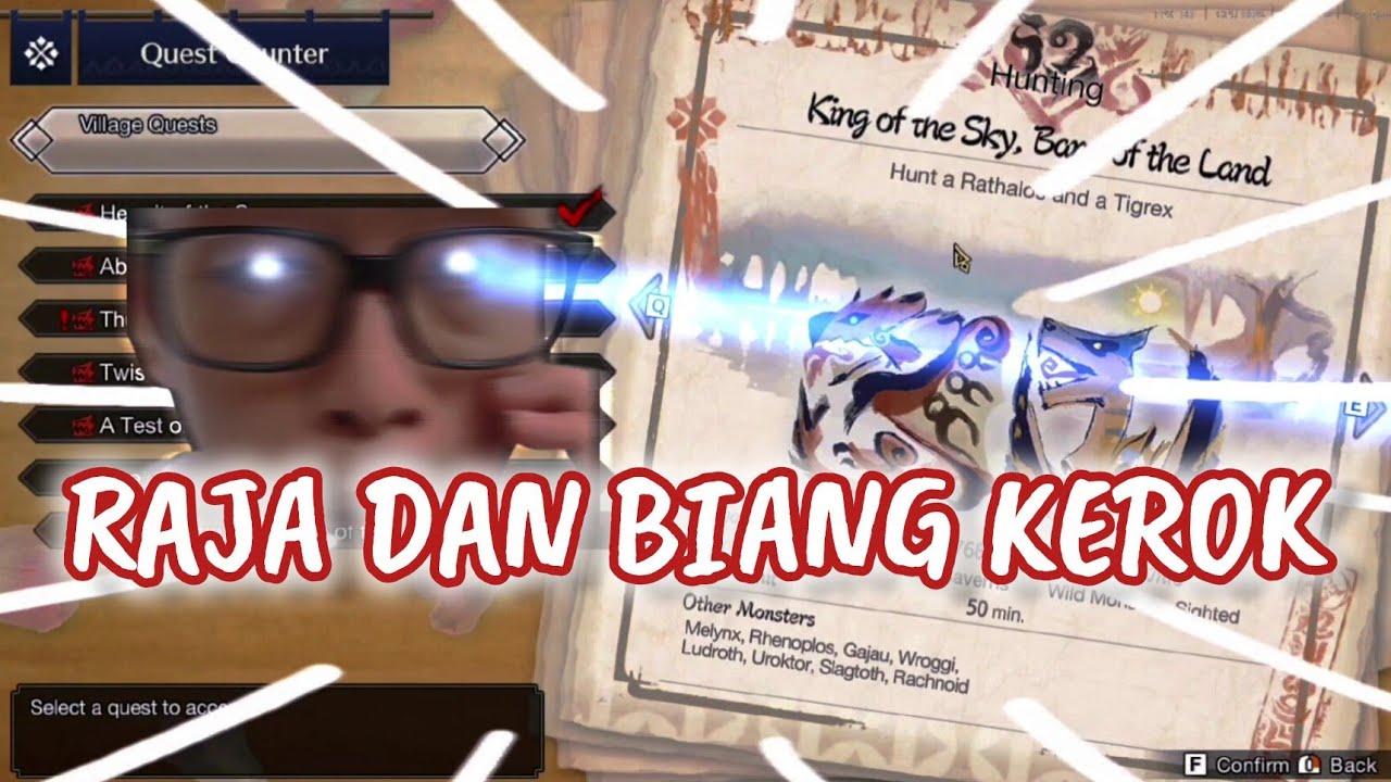 [MHRise] VQuest HR6: King of the Sky, Bane of the Land