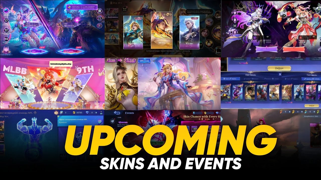 UPCOMING UPDATES EVENTS AND SKINS, NEXUS UPDATE, MOSKOV COLL, ASPIRANT 4TH, ARLOT COLL, NEW EVENT! 