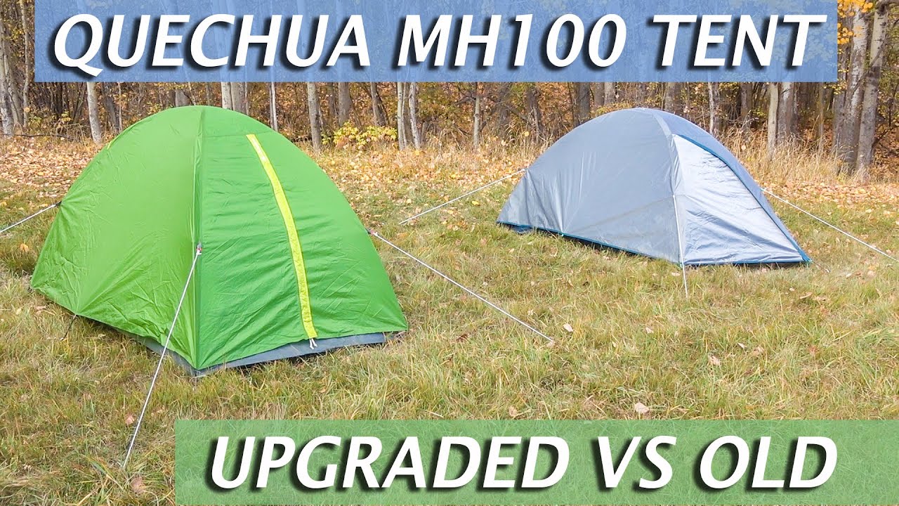 2-МЕСТНАЯ ПАЛАТКА QUECHUA MH100 от Decathlon Сравнение новой и старой версии | Стоит ли покупать?