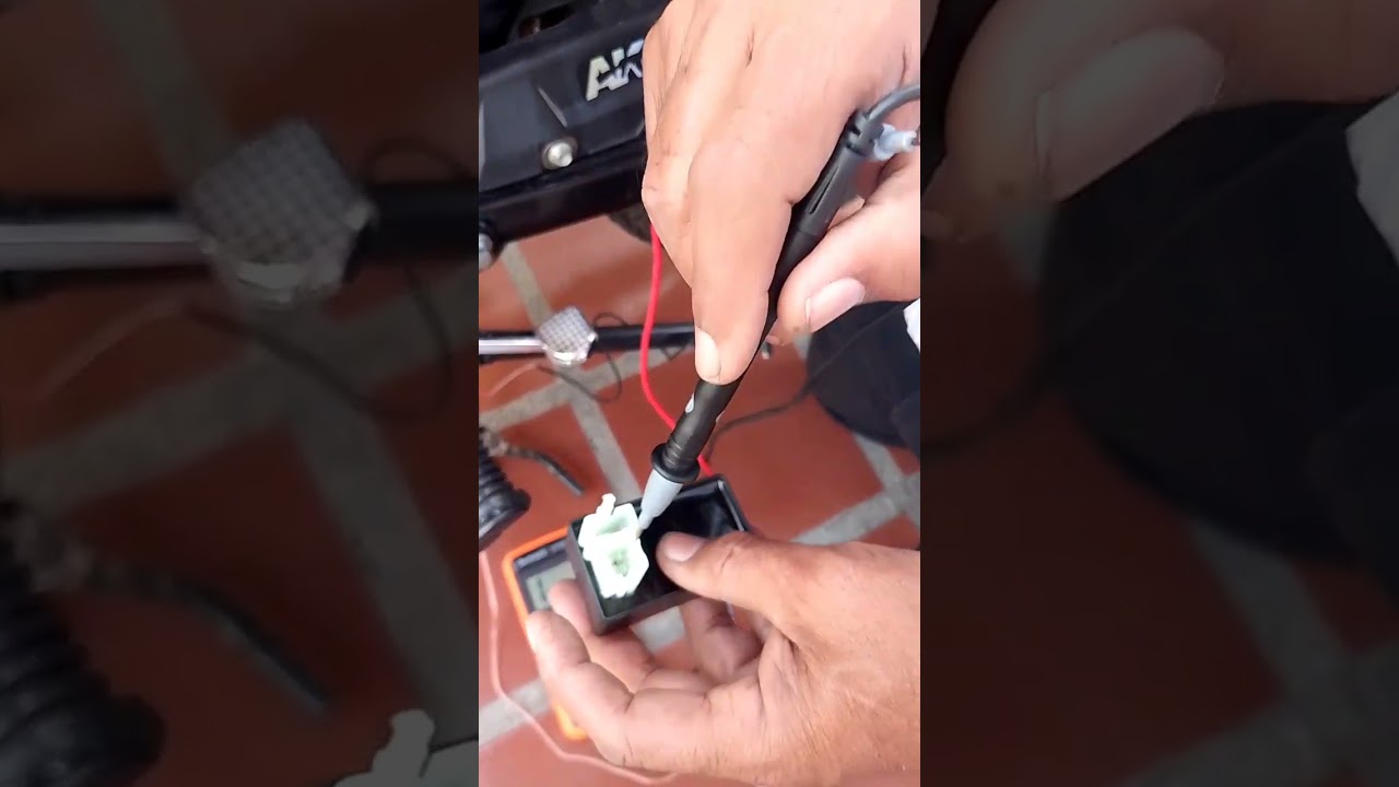 CDI de la moto pruebas y an&aacute;lisis de fallas