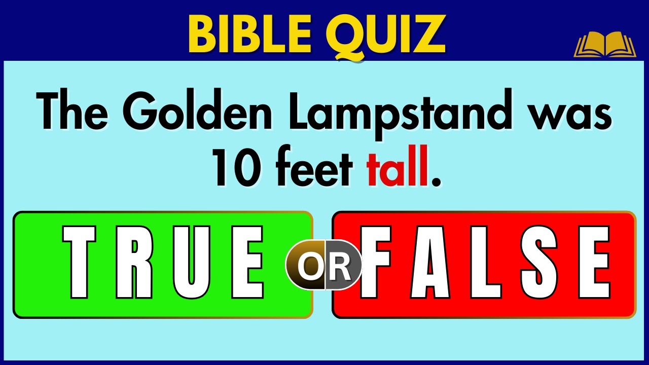 Ultimate Bible Quiz | Can You Guess The Giant Biblical Dimensions? True or False 🚢 #biblequiz