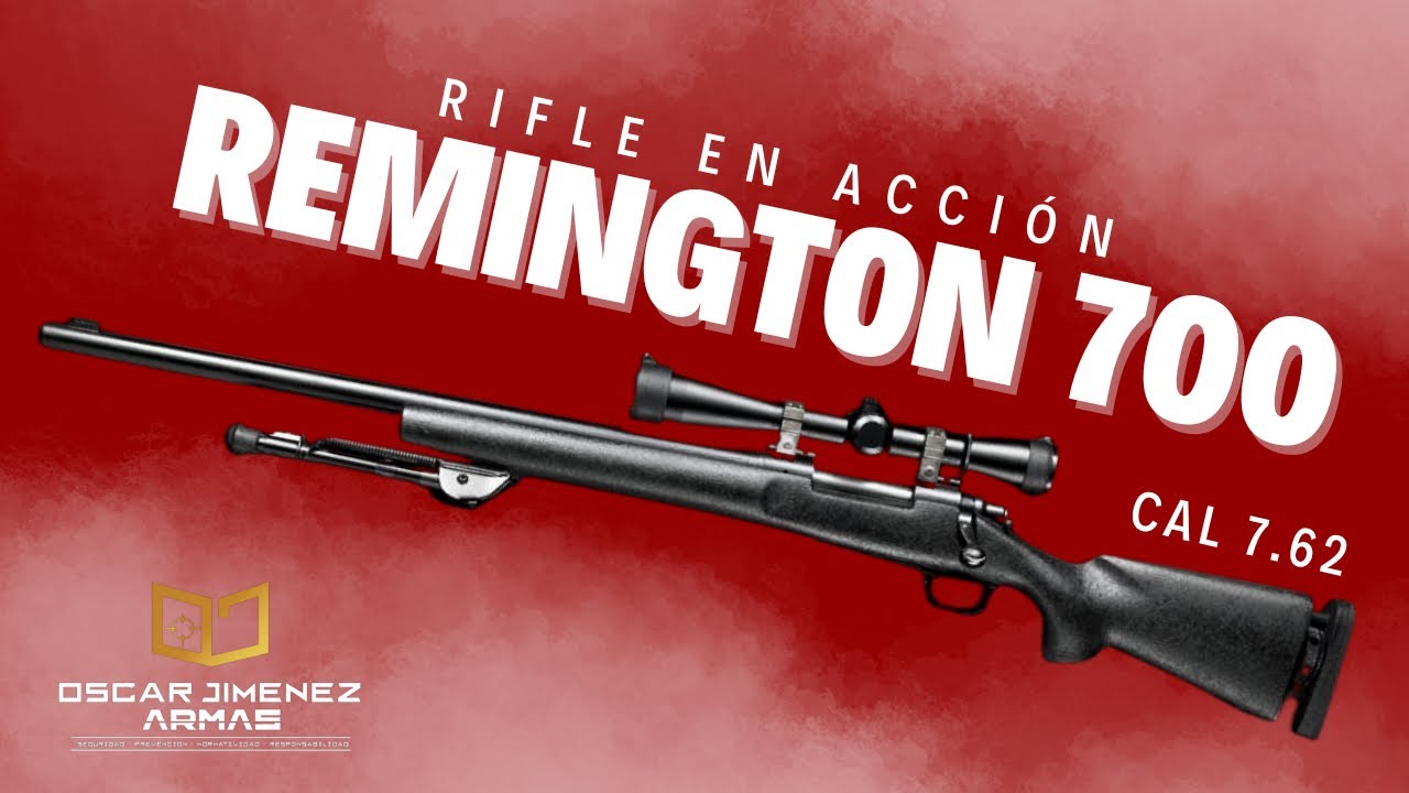 🔥 RIFLE REMINGTON 700 CAL 7.62 EN ACCIÓN