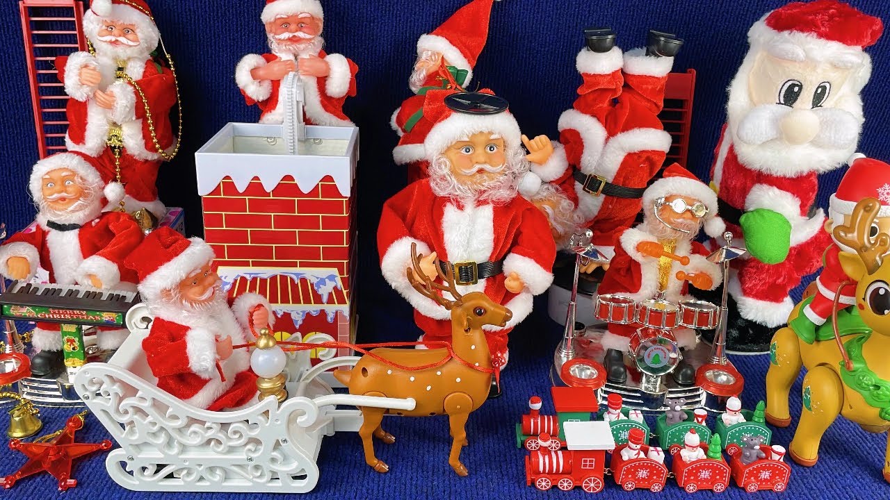 9 Minutes Satisfying with Unboxing Santa Claus Toys Christmas Play Set Review Toys | ASMR 