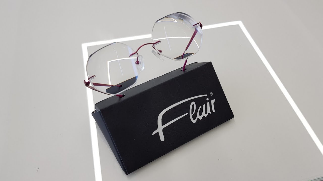 Custom-shape rimless glasses | Hand-finishing a prescription lens