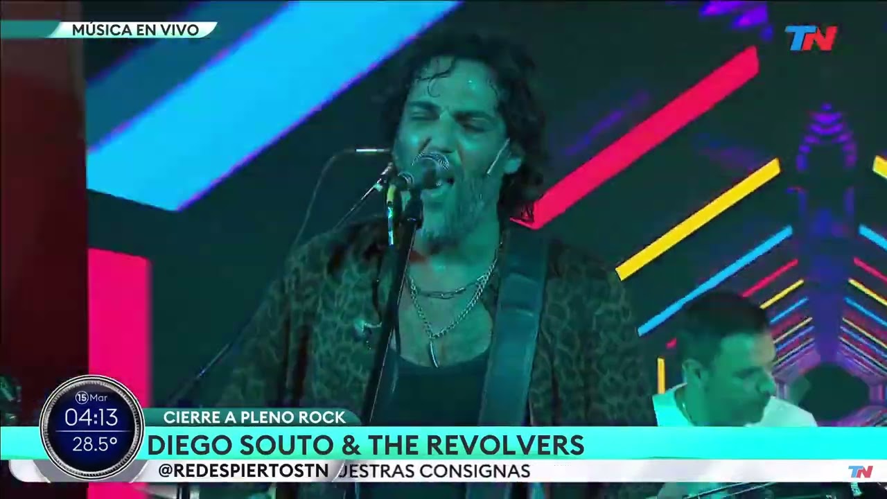 DIEGO SOUTO AND THE REVOLVERS - DO YOU REMEMBER ROCK AND ROLL RADIO (THE RAMONES)- TN (TV ARGENTINA)