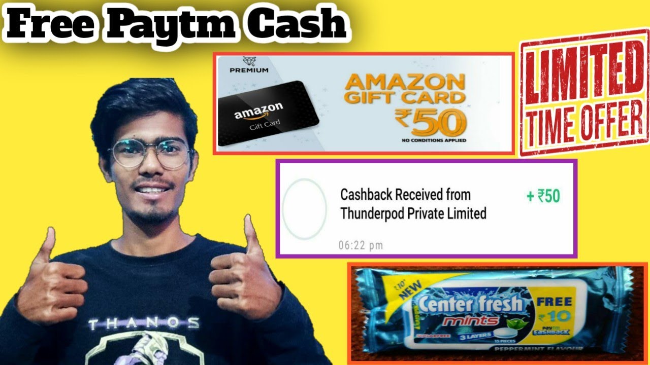 Free Paytm Cash Loot !! ₹50 Paytm Cash For All || Free Amazon Gift Card || Looters Official ||