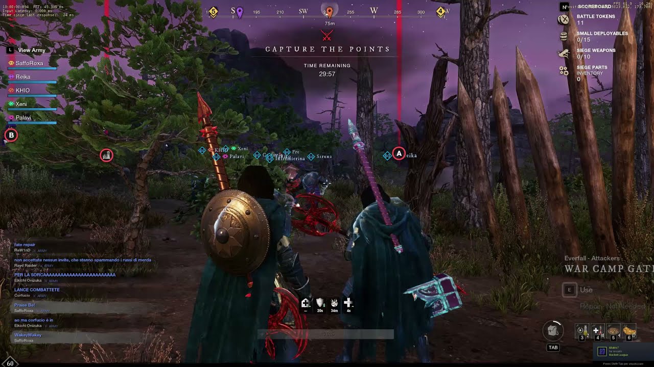 New World - Siege - "How to take Everfall in 8 minutes" - Perla Nera vs HellHounds