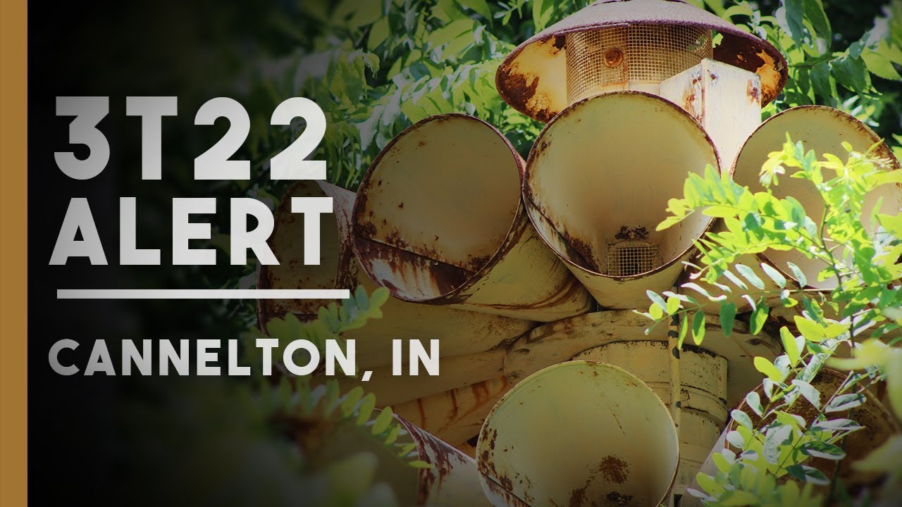 Federal Signal 3T22A | Alert | Cannelton, IN (Perry Co.Tornado Siren Test)
