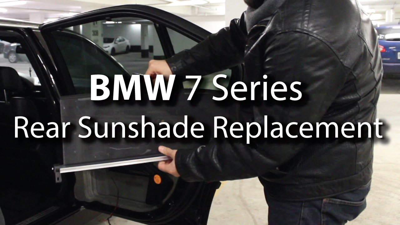 BMW: Rear Sunshade Replacement DIY! (Step-by-Step) EASY!