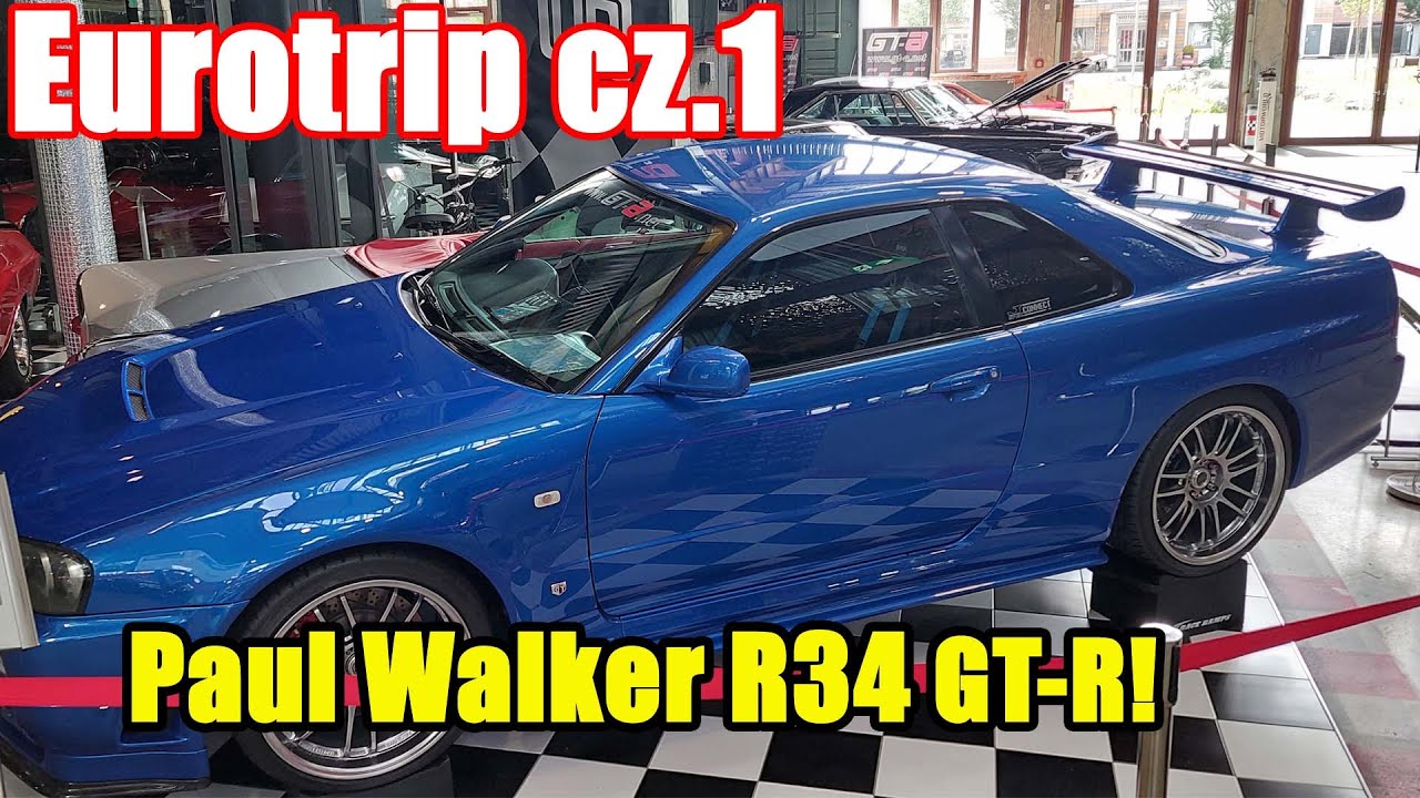 R34 GT-R Paula Walkera w Monachium! | Eurotrip cz.1