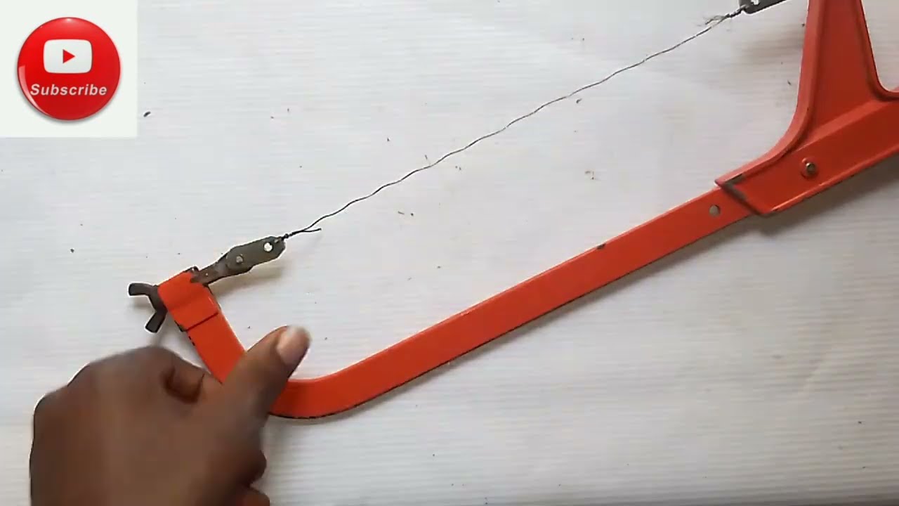Do this to have the best homemade wire saw