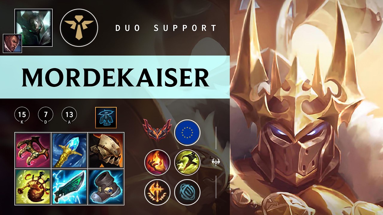 Mordekaiser Support vs Leona - EUW Grandmaster Patch 26.04