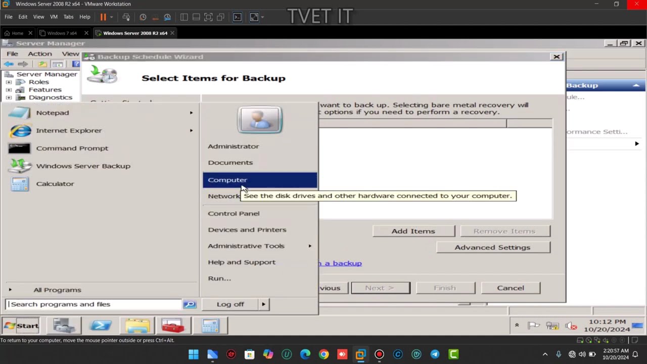 How To Create A BackUp and Restore Part 15 እንዴት ባክአፕ መፍጠር እና ወደነበረበት መመለስ እንችላለን ? #ICTCOCEXAM #HNS