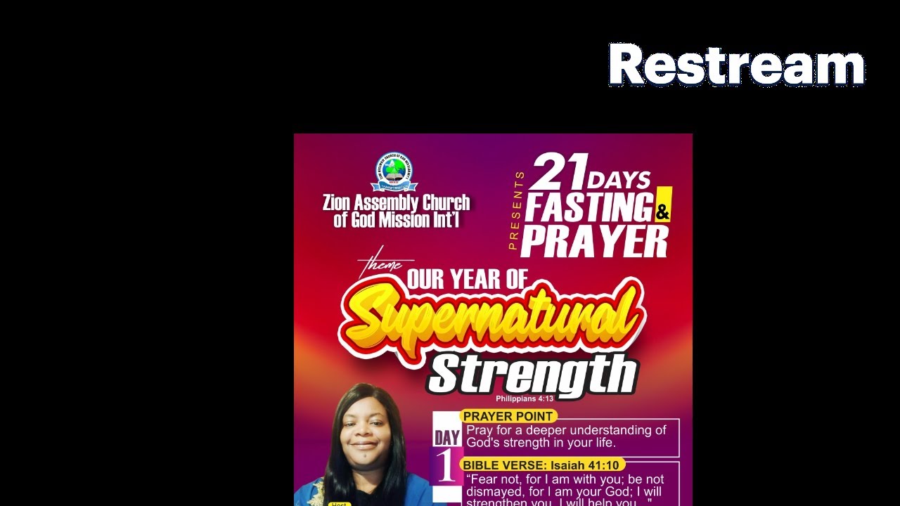 21 DAYS FASTING AND PRAYER  2026