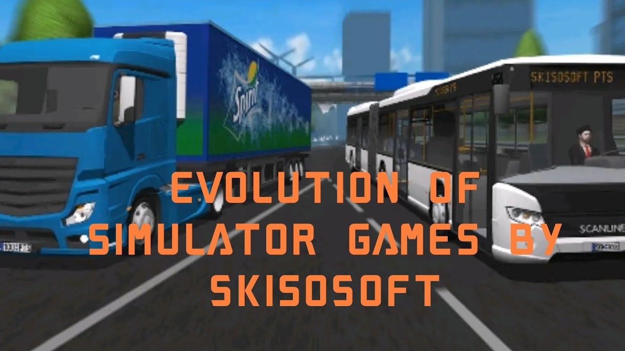 Evolution of simulator games by SkisoSoft 2015-2019