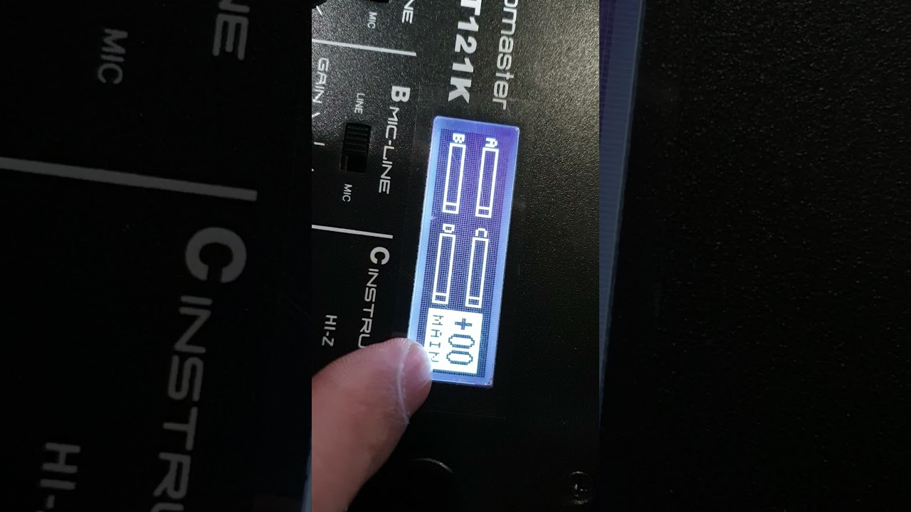 studiomaster direct121k dsp세팅